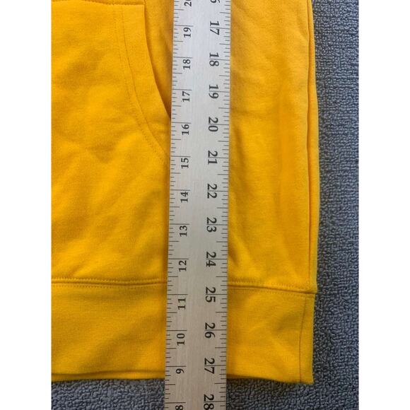 Everlast Hoodie Men M Yellow Boxing Gloves Graphic Back Print AS Colour Pullover - Picture 8 of 8